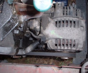 Cache de la courroie Peugeot 205