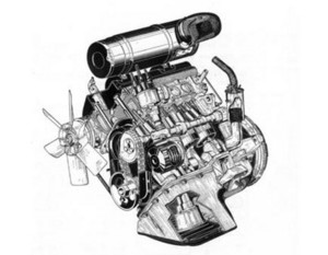 Capot de moteur Peugeot 504
