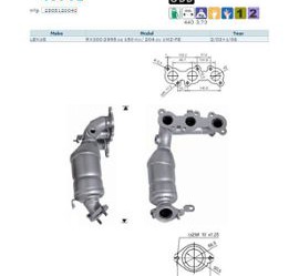Catalyseur Lexus Rx 400h