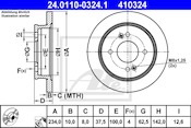 Disques de frein Hyundai I10