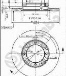 Disques de frein Hyundai Pony