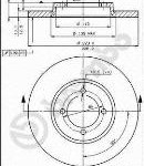 Disques de frein Hyundai Pony