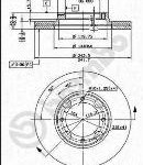 Disques de frein Hyundai Pony