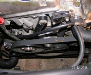 Tendeur de courroie Mercedes Mb
