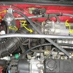 Tuyau de depression Honda Integra