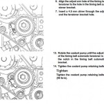 Cache de la courroie Chevrolet Aveo