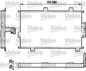 Condenseur Fiat Tempra