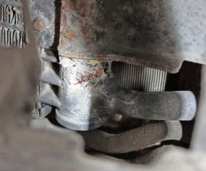 Radiateur d'huile Audi V8