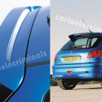 Spoiler Peugeot 206+