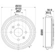 Tambour de frein Chevrolet Lanos