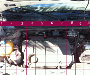 Tuyaux de liquide de refroidissement Ford Activa